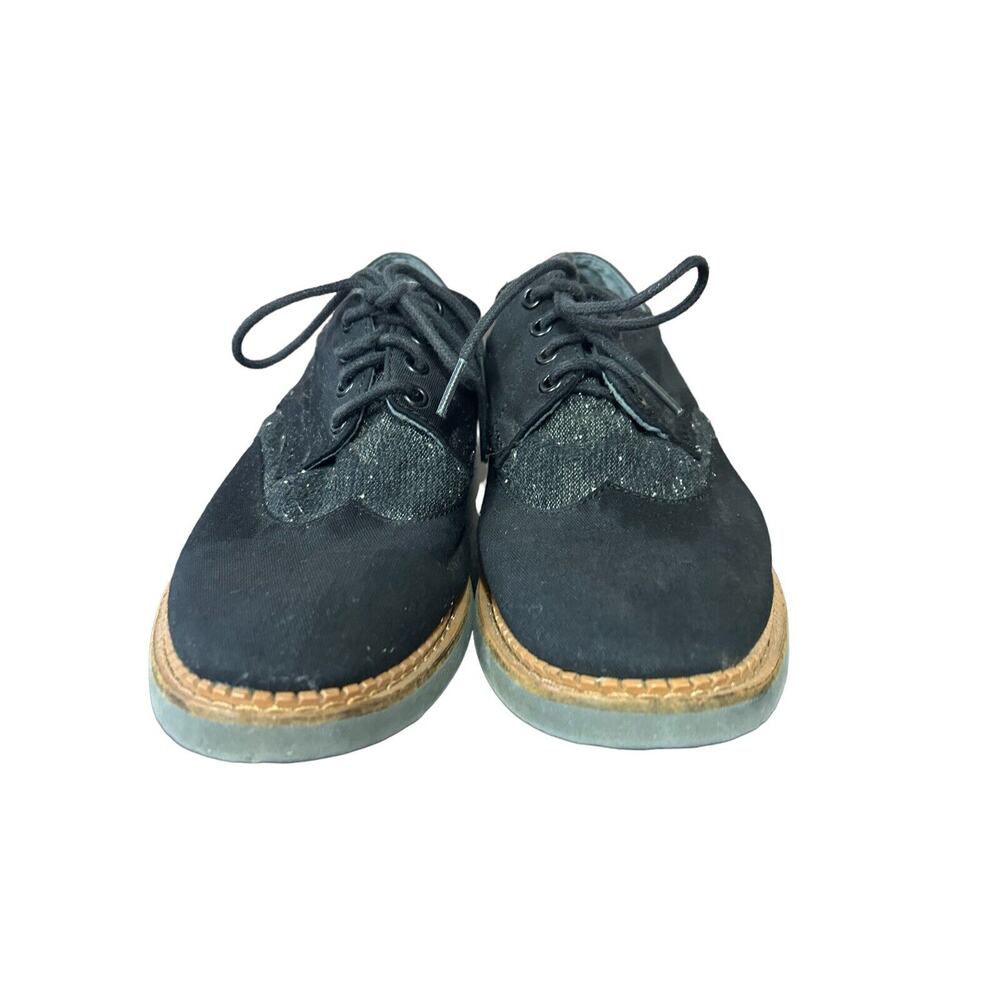 Toms Men's Size 8 Black Lace-Up Casual‎ Shoes